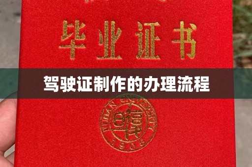 依兰驾驶证制作的办理流程